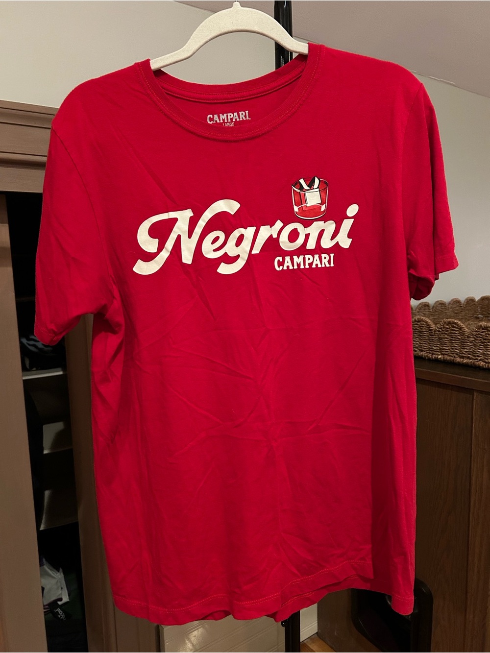 Campari Negronj Red T-shirt Men’s Large